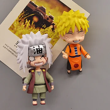 Kūrybos Animacinių filmų Dizaino Naruto Šaldytuvas Magnetai 6PCS 3D Ninja Stiliaus Lipdukai Kambarys Magnetinio Namų Dekoro 