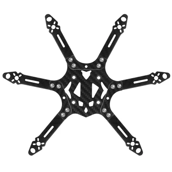 Mini 175mm FPV Lenktynių Drone Rėmas Anglies Pluošto Rėmas w TPU 3D Spausdinimo Stogeliai Kameros stovas Sėdynės 6-ašies Orlaivių