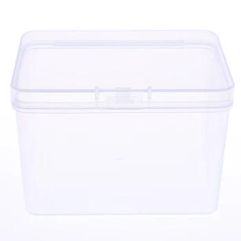 Aukštos Kokybės 1Pc Pakuotės Mažas Langelis Chip Box Saugojimo Skaidraus Plastiko Mažas Produkto PP Medžiaga Saldainiai Dalykėlių Dėžutę
