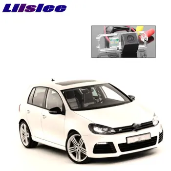 LiisLee Automobilių CCD, Naktinio matymo Vsion Galinio vaizdo Kamera, Volkswagen VW Golf 6 5K 2008~2013 atgal iki Atvirkštinio CAM