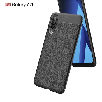 Case For Samsung Galaxy A70 Atveju, Stilingas, Tvirtas Silikono Bamperis Telefono Dangtelį Samsung Galaxy A70 Gynėjas Atveju 