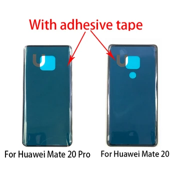 Naują Galinį Stiklą Galinis Dangtelis Huawei Mate 20 Pro Baterijos Durų Būsto Baterijos, galinio dangtelio