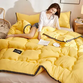 45 medvilnės šalikas Japonų stiliaus tirštėti antklode 3D juodosios pusės žiemos, antklodės, 220*240cm namuose lova padengti minkštos antklodės šilta lova