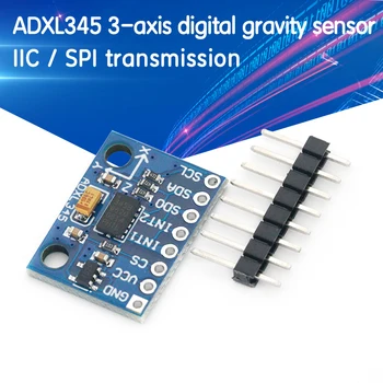 GY-291 ADXL345 3 Ašių Skaitmeninių Gravity Sensor Pagreičio Modulis IIC/SPI dėžė