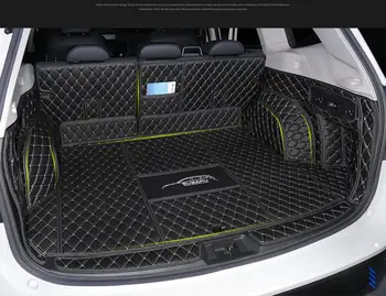 Automobilių Siuvinėjimo Odinis Pilnas Galinis Kamieno Plokštelės Įdėklo Krovinių Kilimėlis Grindų Raštas Pėdos Padas Kilimėliai Subaru Forester 2019 2020