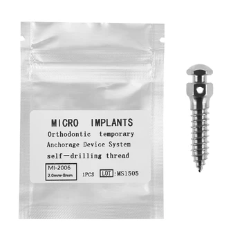 2021 Naujų Dantų Micro Implantai Įsukami Savarankiškai Gręžimo Sriegis Ortodontinis Tvirtinimo Varžtai Įrankis