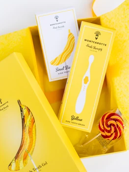 Montcarotte nustatyti vaikų dovanų sweet banana