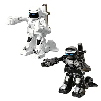 2021 Naujas Nuotolinio Valdymo Bokso Robotas Dviejų Asmenų Balta Juoda Konkurencinės Kovos Ir Protingas Robotas Modelis