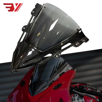 Motociklų HONDA CBR650R CBR 650R 2019 2020 m. Anglies Pluošto Priekinio stiklo pertvara nuo Vėjo prekinis, galinis Stiklo Galvos Dangtelis, Saulės skydelis CBR 650 R