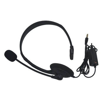 100vnt Laidinio žaidimų Ausinės ausinės su Mikrofonu Ausinės PS4 žaidimus, Mini Vieną Rankų įranga
