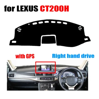 Automobilio prietaisų skydelio dangtelis LEXUS CT200H didelės konfigūracijos Dešinėje pusėje dashmat trinkelėmis brūkšnys apima auto prietaisų priedai