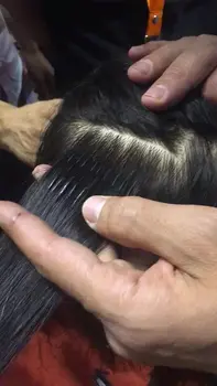 2017 plaukų priauginimas mašinos salonas įrankiai 6D aukštos klasės plaukų jungtis
