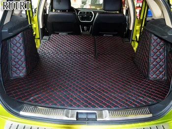 Geros kokybės! Specialių automobilių kamieno kilimėliai Suzuki S-Cross 2019 patvarus linijinių krovinių įkrovos kilimai Scross 2018-,Nemokamas pristatymas