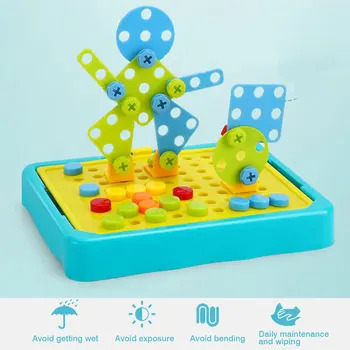 Gyvūnų Įspūdį Magnetinė Piešimo Lenta Vaikų 3D trimatis Dress-up Daugiafunkcinis Švietimo Žaislas