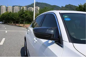 Už dvidešimtuko (G20 G28 2020-2021 BMW 3 Serijos Nugaros Veidrodis Apima Atbulinės eigos veidrodis padengti Atrodo, ABS 2VNT Padengti pasta Šoninis Veidrodis Apima
