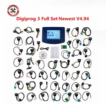 VSTM Originalus Digiprog3 Pilnas komplektas Digiprog 3 V4.94 Ridos programuotojas DigiprogIII Rida Teisinga Priemonė Daugeliui Automobilių DHL Nemokamai