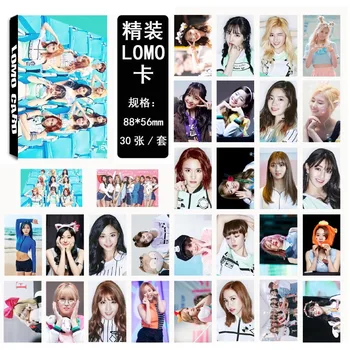 [MYKPOP]du KARTUS LOMO Korteles K-POP MADOS Lim Na Yeon/Tzuyu/MOMO Popieriaus Kortelė su Nuotrauka HD Photocard SA18030416
