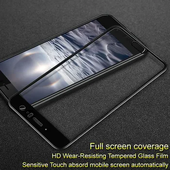 HTC U11 U 11 Grūdintas Stiklas IMAK Pilnas draudimas, Apsauga Ekrano Pro+ Versija HTC U11 Dual Sim 9H Visišką Stiklo Plėvelės