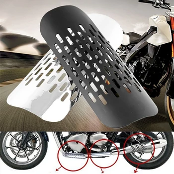 Išmetamųjų dujų Šilumą Skydas Motociklas Motociklo Išmetimo Vamzdžio Šilumos Skydas Padengti Guard Raštas, Aksesuarai, motociklų aksesuarai 2020 m.