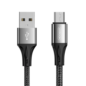 Micro USB Kabelis Greitai 1M 0,2 M Įkrovimo 3A USB Laidą Samsung S7 Xiaomi Redmi 5 Pastaba Pro 