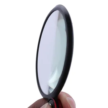 Mini Pocket 6X 58mm Lankstymo Papuošalai didinamasis stiklas Didinamąjį Akių Loupe Stiklinis Lęšis