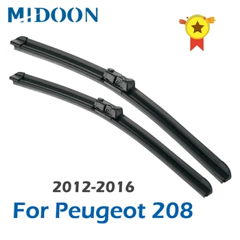 MIDOON Valytuvų Mentės Peugeot 208 26