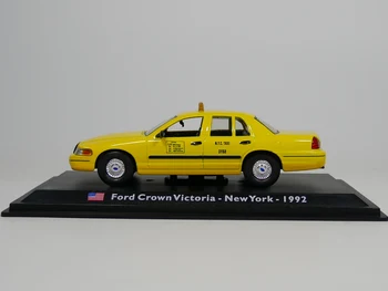 Leo modelis 1:43 Ford Crown Victoria niujorko taksi, 1992 m. JAV taksi Diecast modelio automobilių