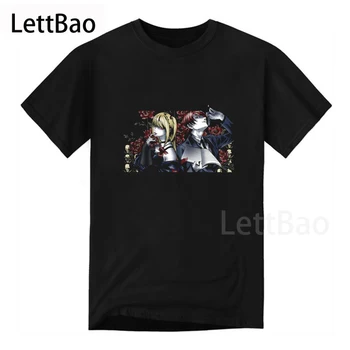 Death Note, Marškinėliai Vyrams Trumpas Rankovėmis Japonija, Anime, Manga Marškinėlius Medvilnės Vasaros T-shirt Gerbėjai Tee Viršūnes Dovana Negabaritinių marškinėliai