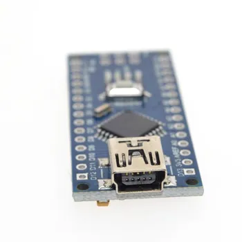 Mini USB CH340 Nano v3.0 3.0 ATmega328P Valdiklio plokštės Suderinamas su Arduino Nano CH340 USB Tvarkyklės Nano V3.0 ATmega328