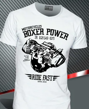 T-Shirt R1200Gs R1250 Gs Išskirtinių Nuotykių Boxer Variklio Galia Motorrad Vyrų 2020 Metų Vasaros Spausdinimo Vatos Pagaliukai Tees Marškinėliai