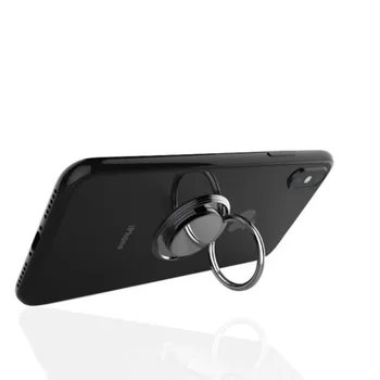 Už Asus Zenfone 4 ZE554KL Atgal Žiedo Laikiklio Laikiklis Telefono Padengti Telefono TPU Minkšti Silikoniniai Dėklai Z01KD Z01KDA Z01KS 5.5