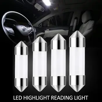 1pcs Dome Light 31/36/39/41mm Automobilio Interjeras, LED Lemputes, Lempos Šviesos Plokštelės Lemputės, Automobilių Lemputės Šviesos 12V Ryškios Auto Licencijos Bagažo