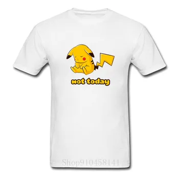Naujas Mados kawaii triušis juokinga Vyrų ir moterų spausdinti Marškinėliai Anime-Pika-Vyrų T-shirt Pikachu-Es Marškinėliai Medvilnės berniukai Tee Viršų