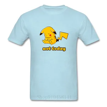 Naujas Mados kawaii triušis juokinga Vyrų ir moterų spausdinti Marškinėliai Anime-Pika-Vyrų T-shirt Pikachu-Es Marškinėliai Medvilnės berniukai Tee Viršų