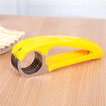 Vaisių Pjovimo Įrankis Bananų Slicer Bananų Namų Kūrybos Vaisių Cutter Pilnas Komplektas Vaisiai Slicer Virtuvės Dalykėlių Nerūdijančio Plieno