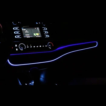 NAUJŲ Automobilių Mėlyna LED pagrindinio Valdymo Skydelio apšvietimo Toyota Highlander 2013 m. m. m. 2016 m. 2017 m. 2018 m. 2019 m.
