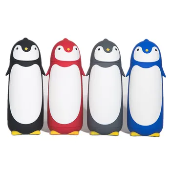 Mielas Pingvinas Nerūdijančio Plieno Termosas Vakuuminių Kolbų Animacinių Filmų Termosas Nešiojamų Šiluminė Izoliacija Puodelis Vaikams Gerti Butelį Dovanos