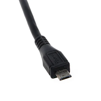 OOTDTY Data Kabeliai 25cm Micro USB 5 Pin B Male Į Mini USB 5 Pin Male Duomenų Adapteris Keitiklio Kabelį, Laidą Dropshipping