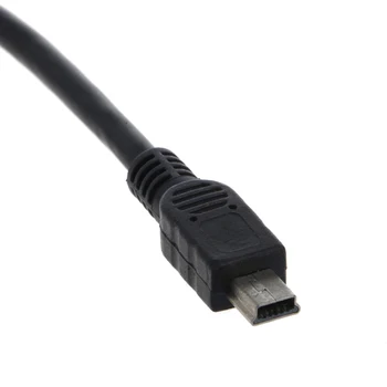 OOTDTY Data Kabeliai 25cm Micro USB 5 Pin B Male Į Mini USB 5 Pin Male Duomenų Adapteris Keitiklio Kabelį, Laidą Dropshipping