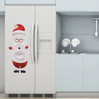 Zz-Kalėdų Senį Briedžių Šaldytuvas Magnetas Santa Claus Mielas Ir Įdomus Šaldytuvas Magnetas Kalėdinė Dekoracija