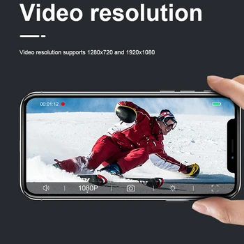 HD 1080P Mini Kamera 130 Laipsnių Kameros Brūkšnys Cam Paramos Motion Detection (Judesio, vaizdo Kameros vaizdo Kameros Su Įrašymo Funkcija