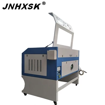 JNHXSK M2 CO2 60W80W100W Laser cutting machine pjovimo staklės CNC Router TS6090,Medžio,Faneros,Plastiko,Akrilo,Crytal,Popieriaus,Stiklo,Plexigl