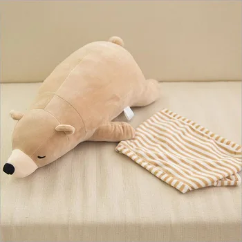 Žemyn Medvilnės Polar Bear Pliušinis Lėlės Mergina Žaislai Miega Pagalvę Papa Bear Vaikams Suaugusiųjų Žaislų, Kūrybinės Didelis Mergina Gimtadienio Dovana