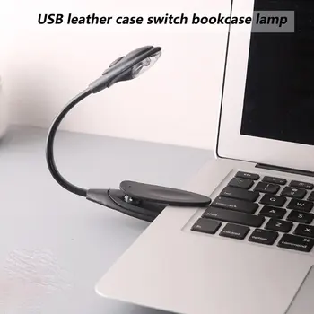USB Odinis Dangtelis Jungiklio Knygos Įrašą Šviesos Mados Skaitymo Masalas Lempos Tamsos Lyginimo Stalo Lempos Touch Control