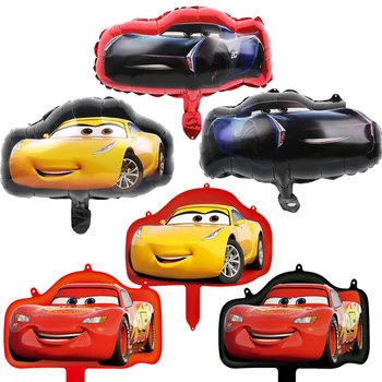 Disney Cartoon Automobilių Žaibas Mcqueen Folija Balionai Automobilio Balionas Gimtadienio Dekoro Prekių Lenktynių Automobilių Balionai 1pc Vaikams, Žaislai