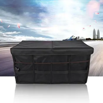 Automobilių Galinis Kamieno Storage Box, Multi-funkcija Kabrioleto Bagažinės Saugojimo Konteinerių Tesla Model 3 X S Universalūs Priedai