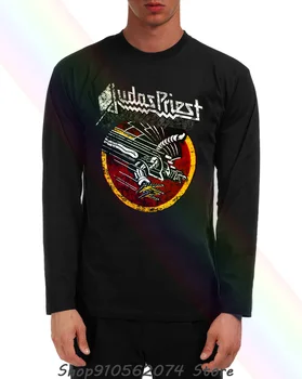 Judas Priest Skrybėlės Beisbolo kepuraitę Metalo, Rock Band, Naujas Grafinis Spausdinti Mens Unisex Vyrų Kaklo, ilgomis Rankovėmis T-Shirt 1 169