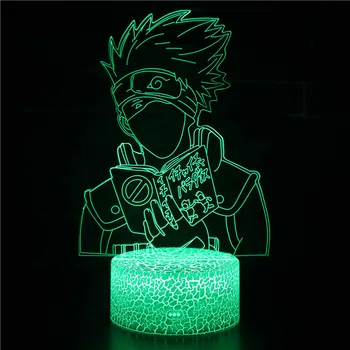 AOSONG Naktį LED Žibintai Naujiena 3D lempos Mielas Žaislas Dovana 7 ColorCartoon Atmosfera Lempa Vaikams, Vaikų Kambarys