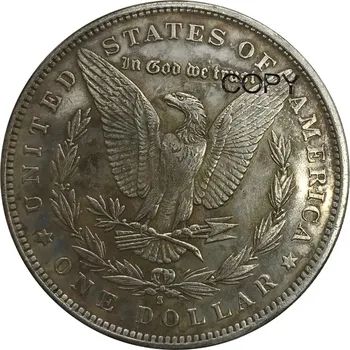 Nesąlyginės Amerikos valstijų 1898 m s 1 Vieno Dolerio Morgan Dolerių Cupronickel Sidabro Padengtą Kopijuoti Monetas