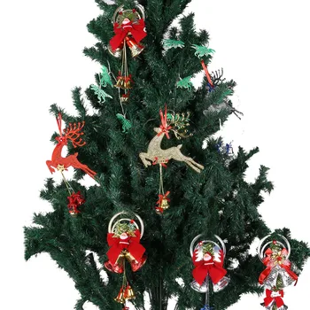 1PC Kalėdų Papuošalas Kabo Pakabukas Kalėdų Medžio Bell Kalėdų Dekoracijos, Sienų Durų Apdailos Namų Šaliai Naujųjų Metų Navidad